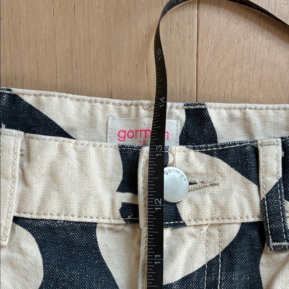 Gorman Black and Cream FRUIT Patterned Jeans 🍏🍑 - Picture 5 of 8